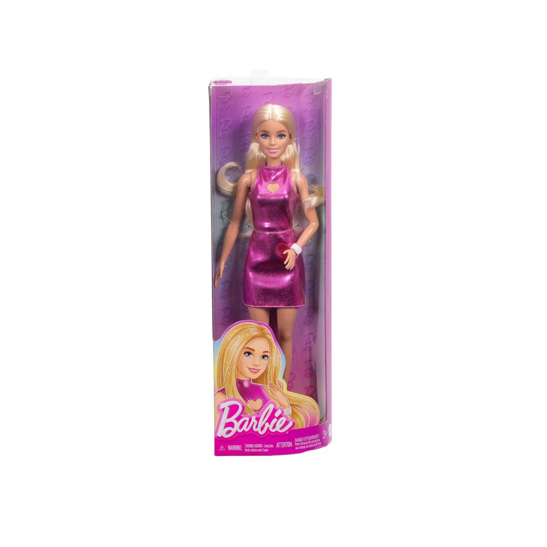 Barbie Fashionistas Doll Metallic Pinc